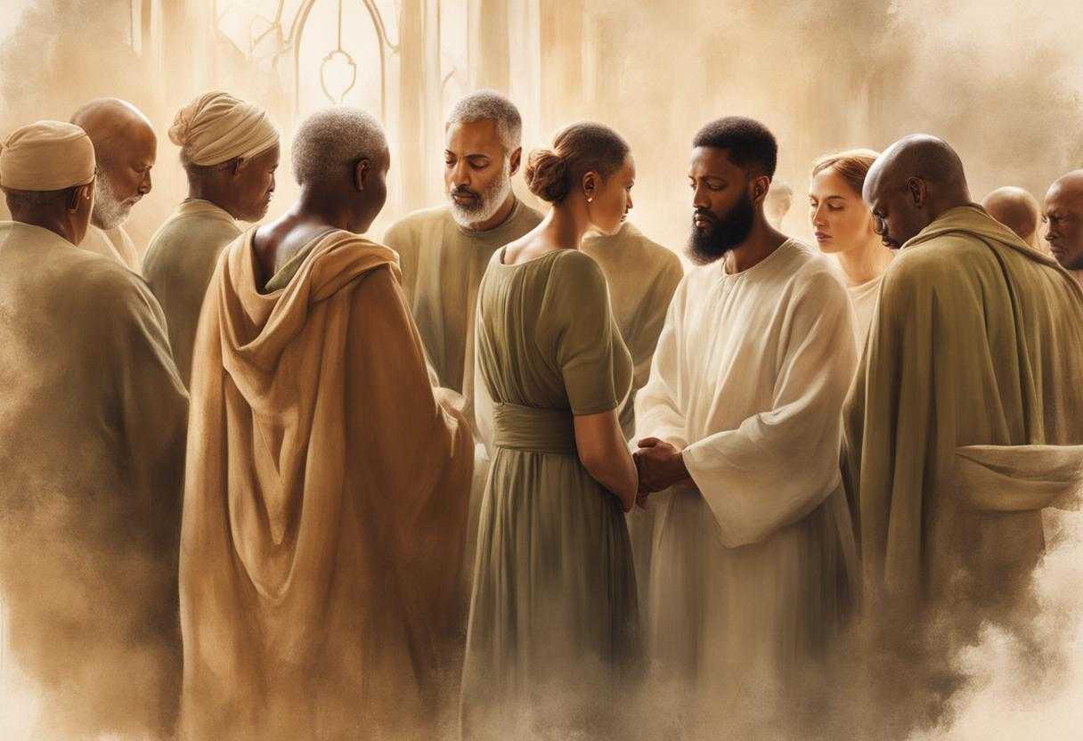 A-diverse-group-of-people-praying-in-unity-bathed-in-warm-natural-light_thvr